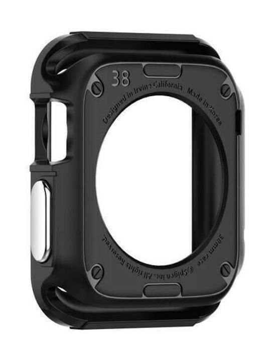 Spigen Rugged Armor Μαύρο (Apple Watch 42mm)