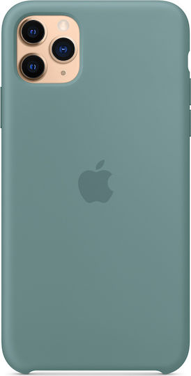 Apple Silicone Case Back Cover Σιλικόνης Πράσινο (iPhone 11 Pro Max)
