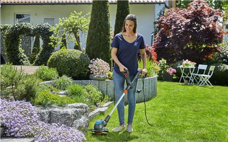 Gardena Turbo EasyCut 450/25 Ηλεκτρικό Χορτοκοπτικό Ώμου / Χειρός 450W 2.5kg