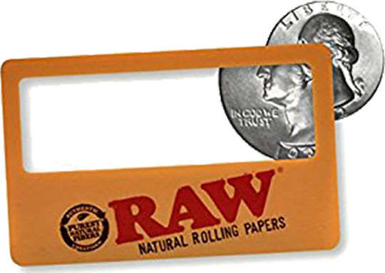 Raw Grinder Magnifying Card Καφέ