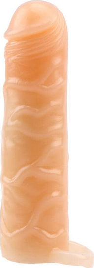 Chisa Novelties SuperMe Perfact Sleeve Mit Ball Strap Penis-Verlängerung Fleisch 18cm