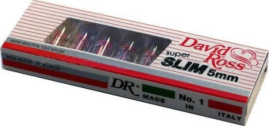 David Ross Cigarette Pipes Super Slim 5mm 24 x 10pcs
