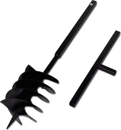 vidaXL Hand Drill with Handle 200mm and Steel Extension Tube 9m 270536