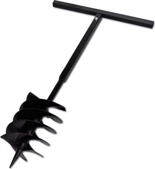 vidaXL Hand Drill with Handle 200mm and Steel Extension Tube 5m