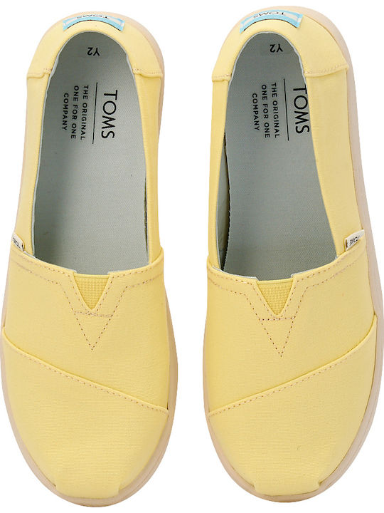 Подкатегория "Детски еспадрили" Slip-On Жълти Alpargata