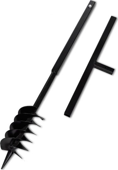 vidaXL Hand Drill with 120mm Handle and 9m Steel Extension Tube 270524
