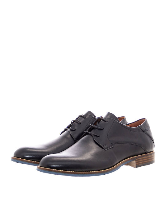 Damiani Leder Herren Freizeitschuhe Anatomisch Schwarz