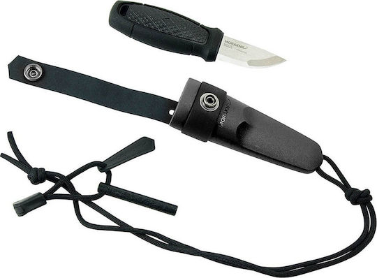 Morakniv Eldris With Fire Kit Cuțit Negru Cu Husă