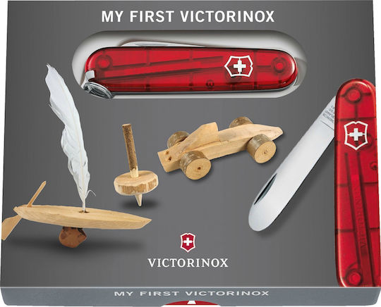 Victorinox My First Victorinox Schweizer Taschenmesser Rot