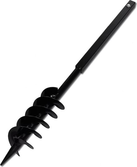 vidaXL Hand Drill with Handle 100mm and Extension Tube 5m Steel 270519