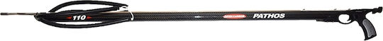 Pathos Pathos Harpunen mit Gummi Open Carbon 110cm