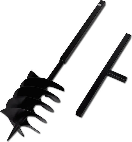 vidaXL Burghiu De Mână Cu Mâner Din Oțel Inoxidabil Și Bobine 200mm 141028
