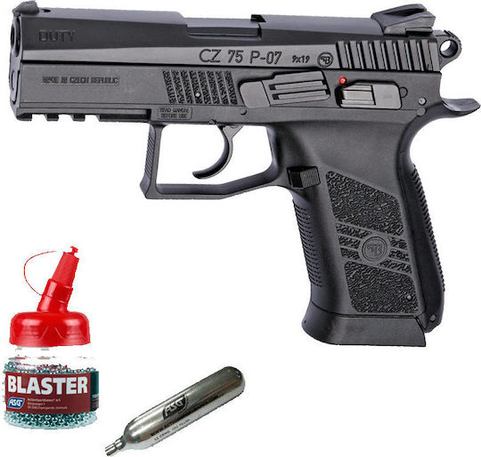 Asg CO2 Air Pistol CZ 75 P-07 Duty Metal 4.5mm