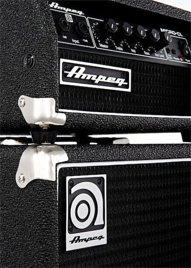 Ampeg MicroCL Combo Ενισχυτής Ηλεκτρικού Μπάσου 2 x 10" 100W Μαύρος