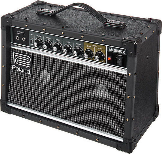 Roland JC-22 Jazz Chorus 30w Combo Amplifier for Electric Guitar 2 x 6.5" 30W Black