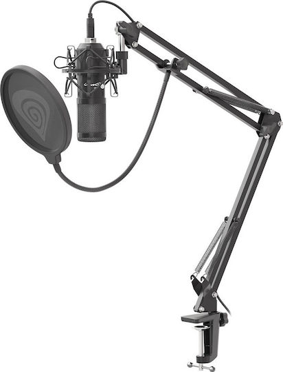 Genesis Radium 400 Σετ Μικρόφωνο USB Shock Mounted για Φωνητικά