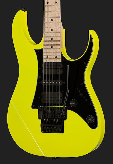 Ibanez RG550 Genesis Collection Elektrische Gitarre Stratocaster mit HSH Tonabnehmerkonfiguration Desert Sun Yellow
