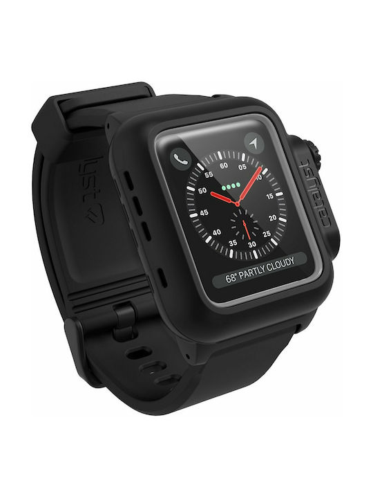 Catalyst Waterproof Plastic Case Stealth Black for Apple Watch 42mm