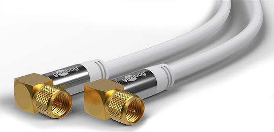Goobay Satellite Cable F-Connector male - F-Connector male 1m (70481)