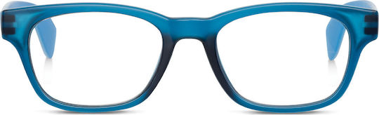 Looplabb Momo LL06B Women's Reading Glasses +1.50 Blue