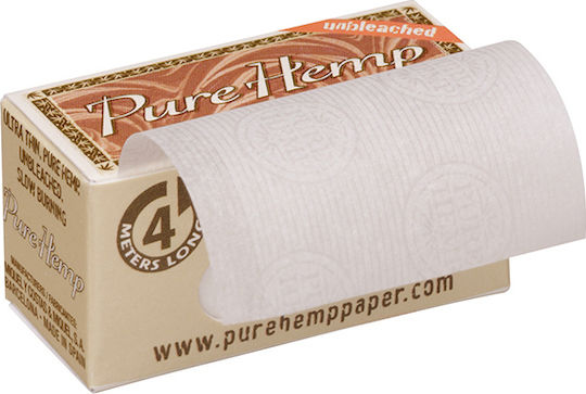 Pure Hemp Unbleached Zigarettenpapierrollen 4m 24Stück