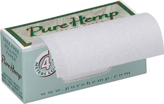Pure Hemp Organic Hemp Cigarette Rolling Rolls King Size with Cone Tips 4m 24pcs