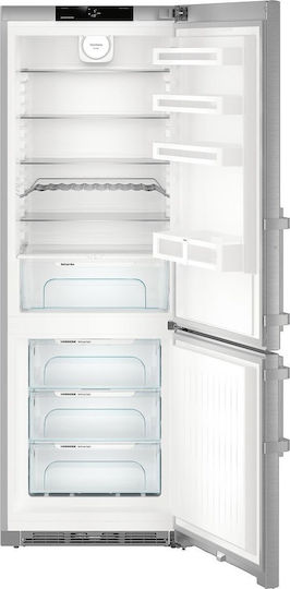 Liebherr Ψυγειοκαταψύκτης 411lt NoFrost Υ201xΠ70xΒ66.5εκ. Inox Cnef 5735