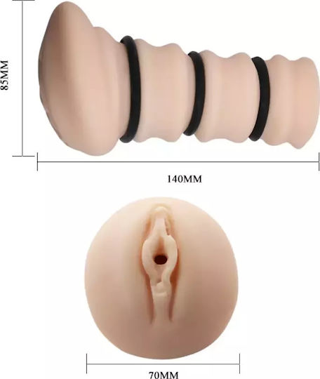 Crazy Bull Pocket Pussy 3D Vagina Мастурбатор Вагина BM-009154H 1бр