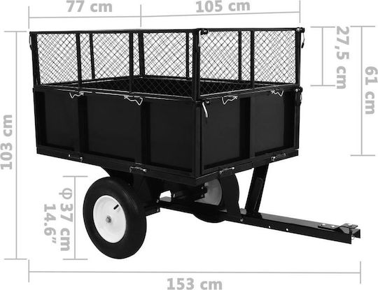 vidaXL Καρότσα 145813