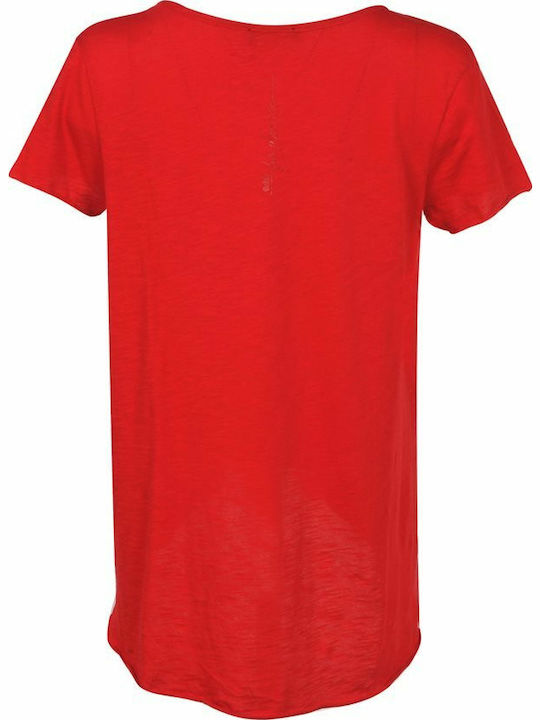 BodyTalk 1201-903528 Γυναικείο T-shirt Κόκκινο
