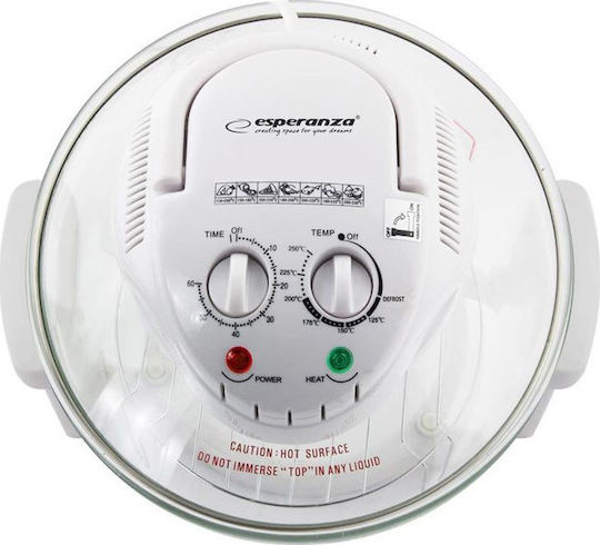 Esperanza Halogen Oven Cooker 12lt White