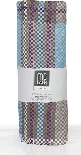 Mc Decor Ultrasonic Tagesdecken Übergröße 7 220x240cm 3Stücke