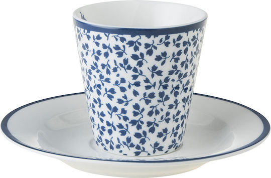 Laura Ashley Blueprint Φλιτζάνι Espresso από Πορσελάνη Floris 100ml