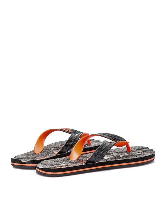 D1 Scuba Grit Flip Flop Ανδρικά Flip Flops Μαύρα