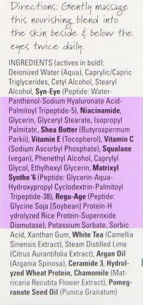 Mad Hippie Κρέμα Ματιών για Ενυδάτωση & Σακούλες 15ml