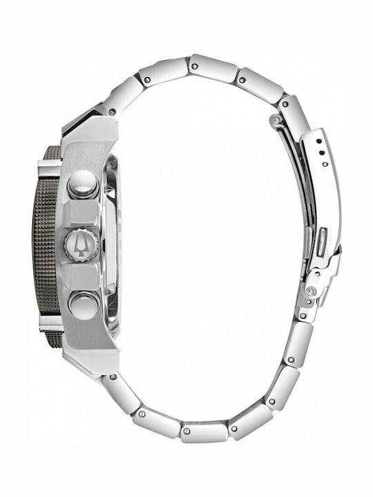 Bulova Precisionist Champlain Ρολόι Μπαταρίας με Μεταλλικό Μπρασελέ Bulova Precisionist Champlain Ρολόι Μπαταρίας με Μεταλλικό Μπρασελέ