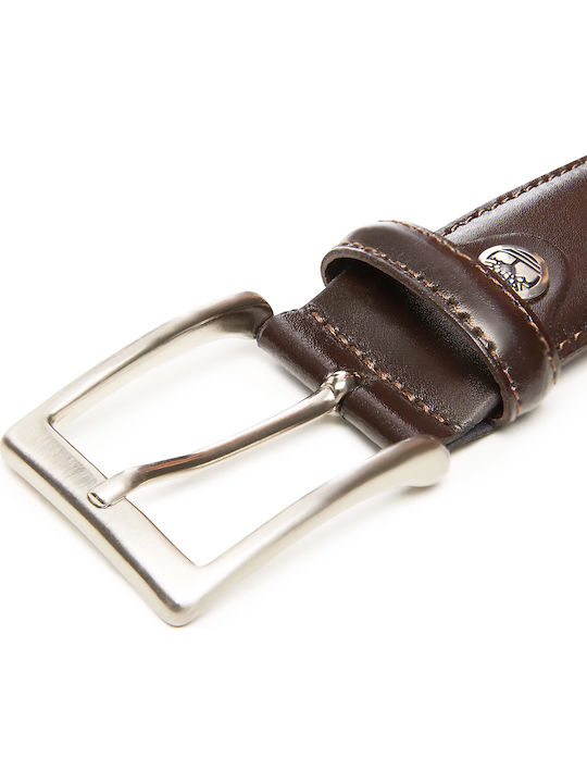 Herren Gürtel Leder Braun