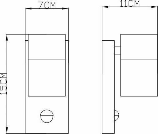 Globo Lighting Style Стенно Външно Спот Осветление GU10 IP44