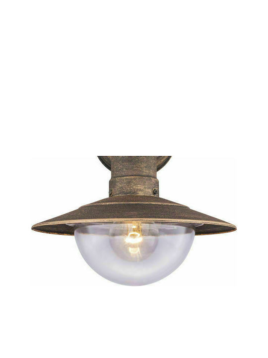 Globo Lighting Linda Επιτοίχιο Εξωτερικό Φωτιστικό Καπέλου E27 IP44