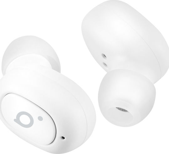 Acme BH420W In-ear Bluetooth Handsfree Căști cu Carcasă de Încărcare Alb