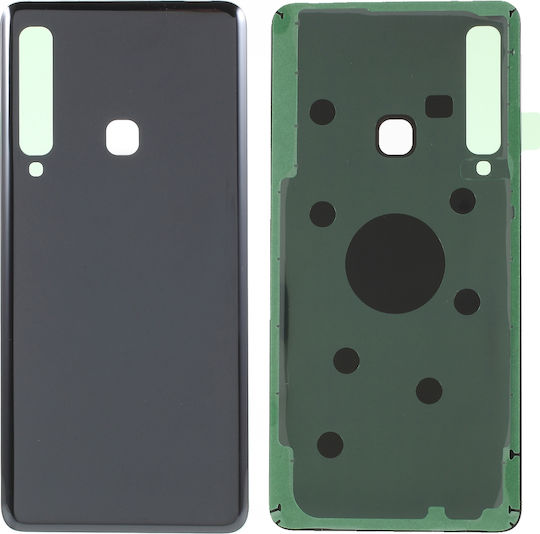 Battery Cover Black Caviar Black for Galaxy A9 2018