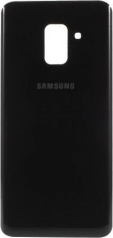 Replacement Back Cover Black for Galaxy A8+ 2018