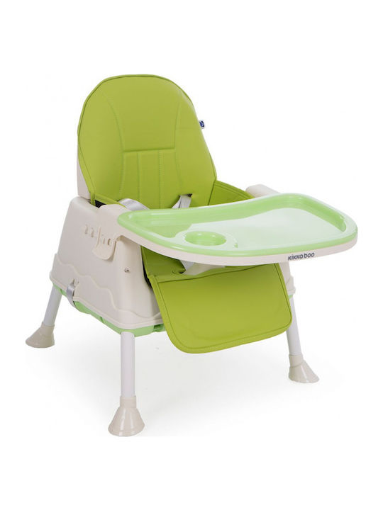Kikka Boo Creamy Baby Highchair 3 in 1 Green