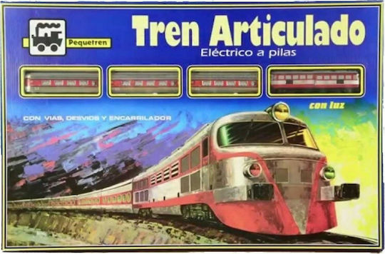 Pequetren Talgo with Detours Set with Train with Light for 3+ years+ Years