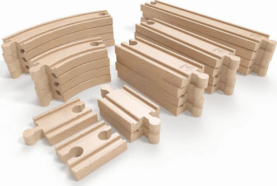 Hape Super Expansion Rail Pack Schienensets aus Holz für 3++ Jahre
