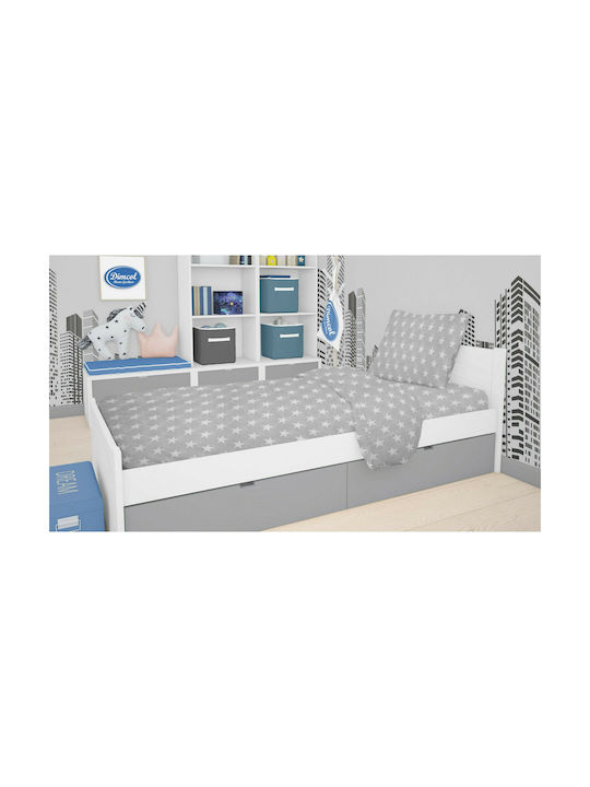 Dimcol Single Set Star Gray 160x240cm