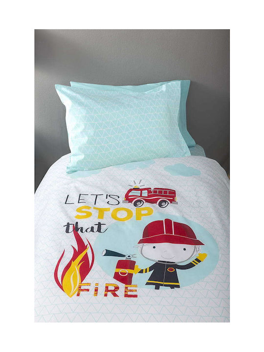 Nima Sheet Set Single Cotton Fireman 170x255cm