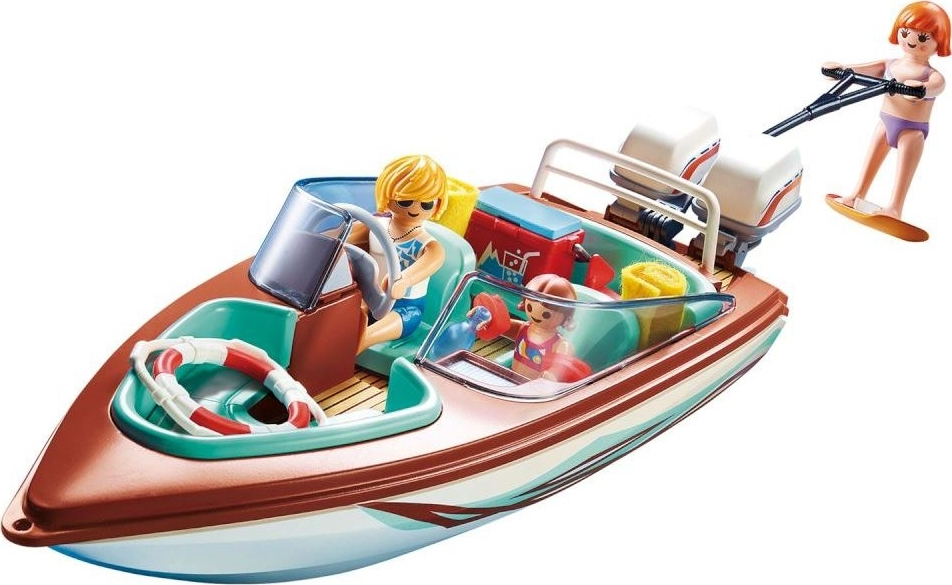 Playmobil Family Fun: Motor Boat with Underwater Engine - Skroutz.gr