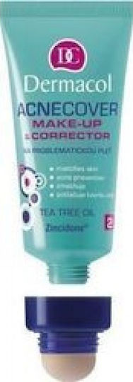 Dermacol Acnecover Make Up With Corrector 02 30ml