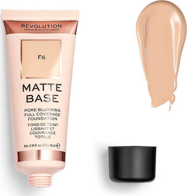 Revolution Beauty Revolution Matte Base Foundation F6 28ml